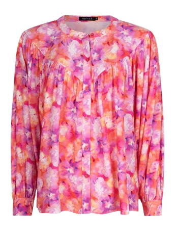 Ydence Blouse BLOUSE RIAN SS2310 PEACH PRINT