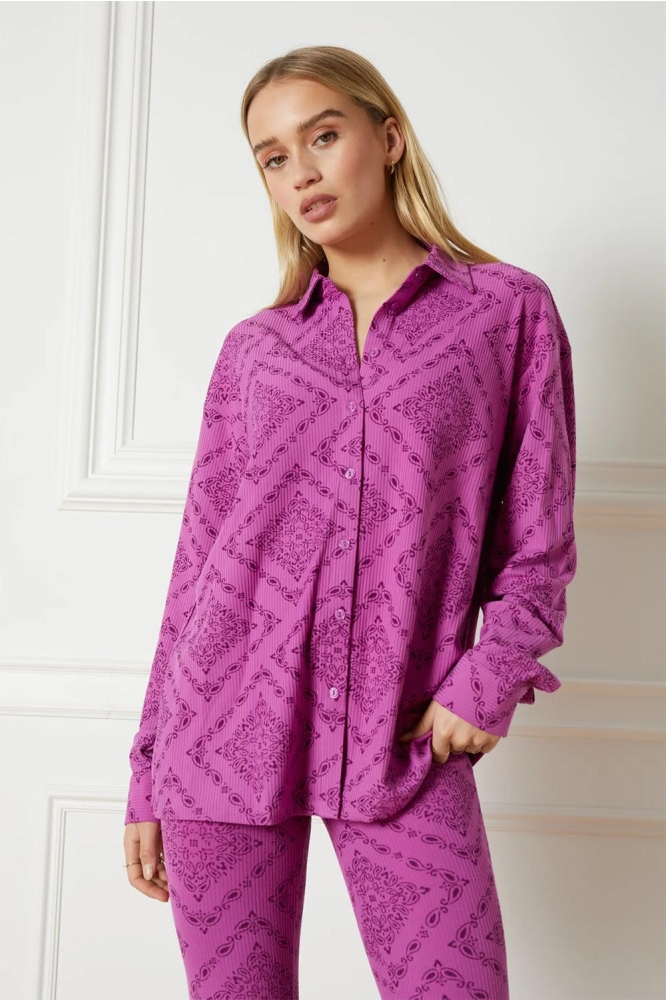 JAZZY BLOUSE R2302915030 300 SOFT PINK