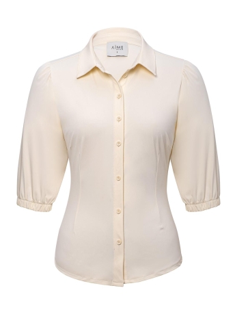 Aime Balance Blouse CLAIRE BLOUSE AT55 03375 305 PEARL