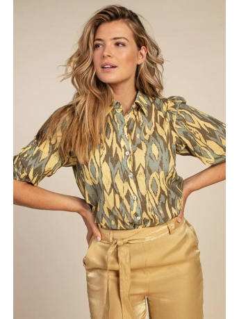 Aaiko Blouse NILE CO 210 164411 ROSEMARY BLUE