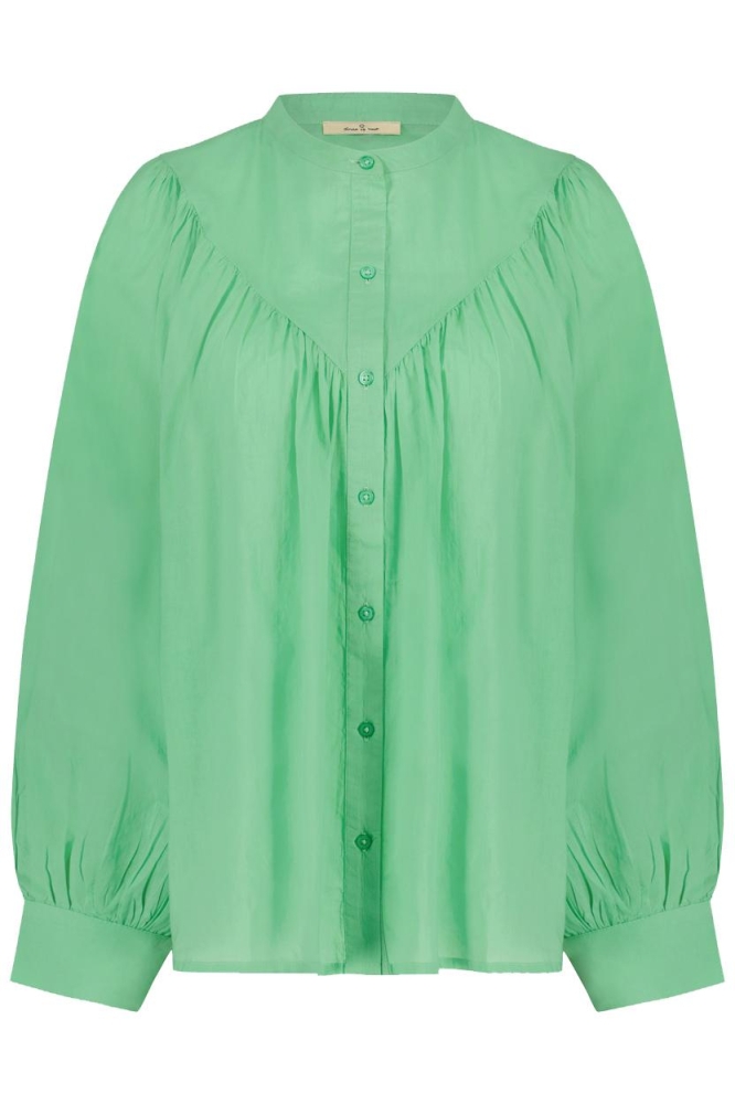 DEVORA BLOUSE S23 86 Cactus Green
