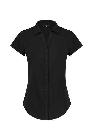 Lady Day Blouse SUZY CAP BLOUSE l27 375 1066 BLACK