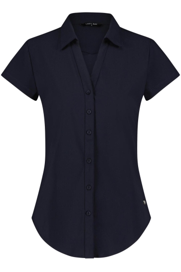 Lady Day Blouse SUZY CAP BLOUSE L27 375 1066 BLUE
