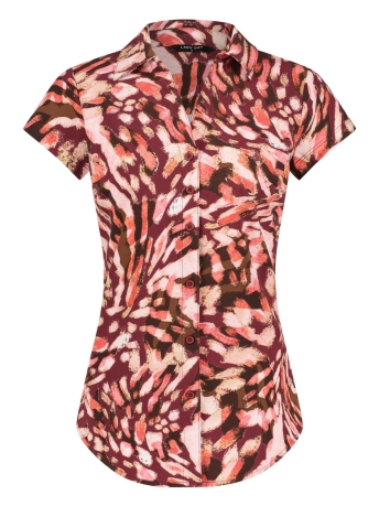 Lady Day Blouse SUZY CAP SLEEVE M27 392 1120 PINK PAINT