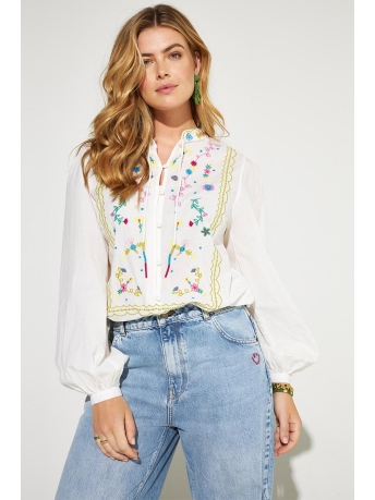 Harper & Yve Blouse HAILEY LS FW23A600 202 ecru