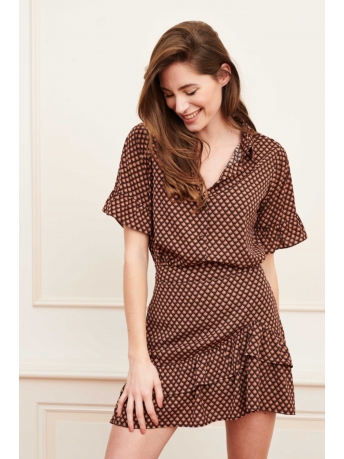 Lofty Manner Blouse BLOUSE AVERY OH01 1 467 abstract print