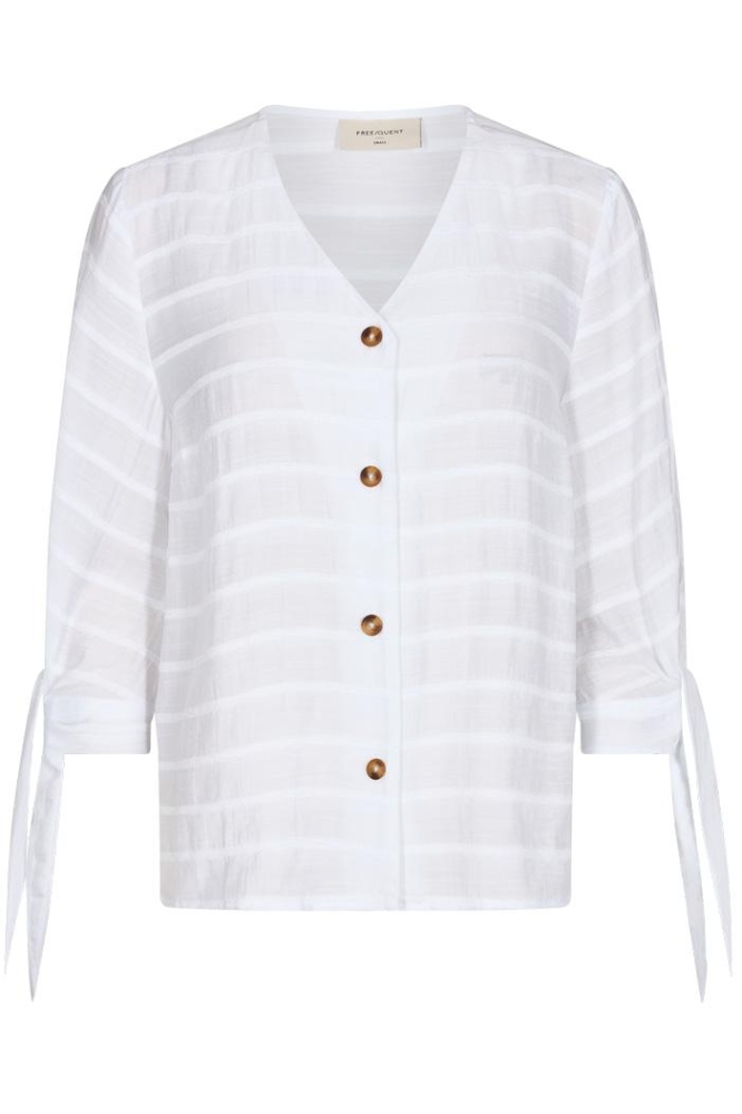 FQWOGGI BLOUSE 201821 BRILLIANT WHITE