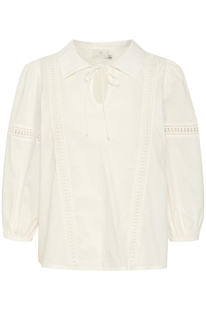 KAHANNAH BLOUSE 10507537 110602 Chalk