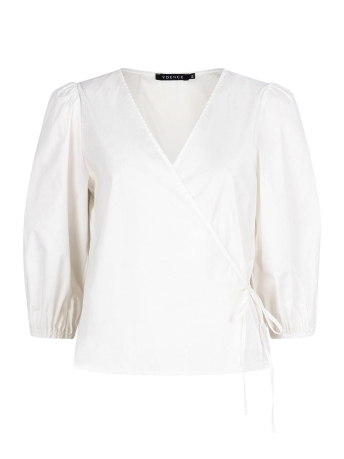 Ydence Blouse BLOUSE FEMKE SS2313 001 WHITE