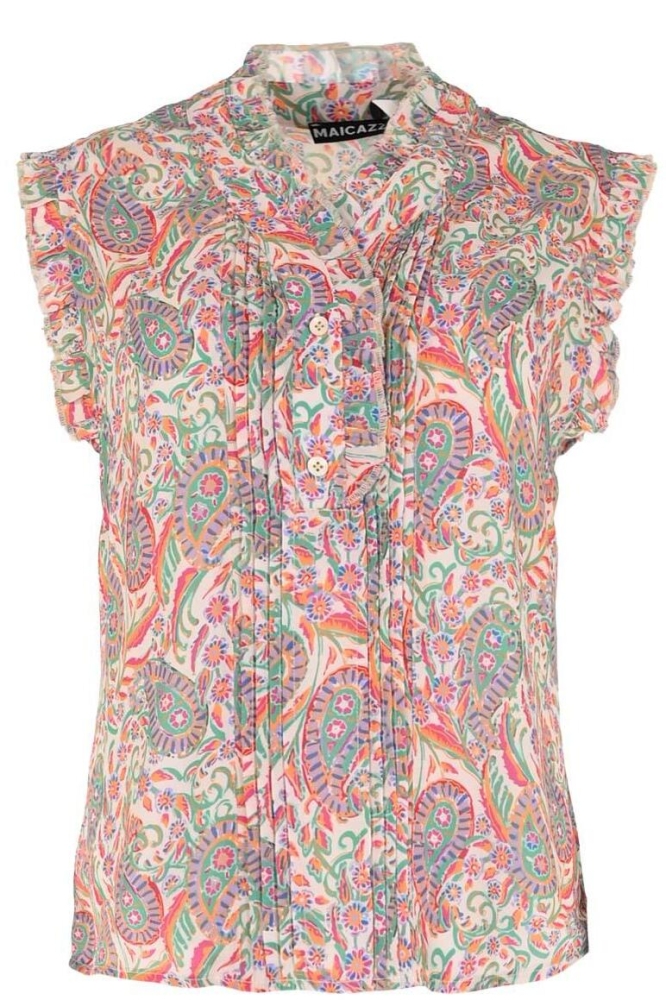 FARRAH TOP SU23 60 314 SUMMER PAISLEY