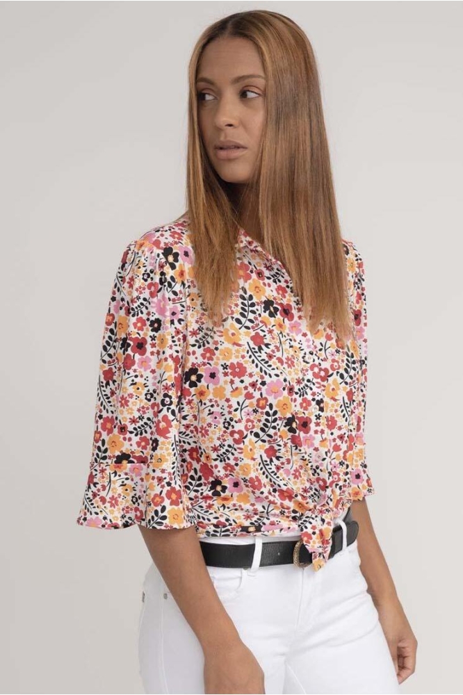 VALERIE FL BLOUSE SU23 20 001 FLOWER