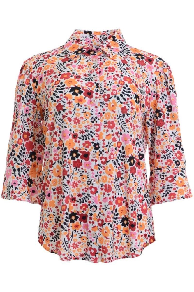 VALERIE FL BLOUSE SU23 20 001 FLOWER
