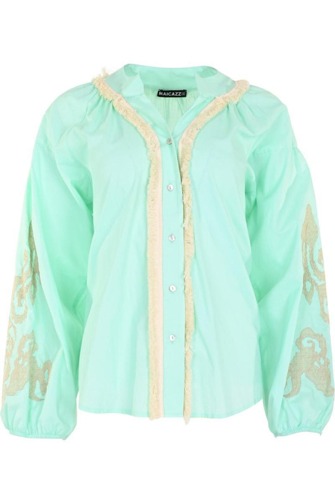FEMM BLOUSE SU23 20 303 MONT BLANC