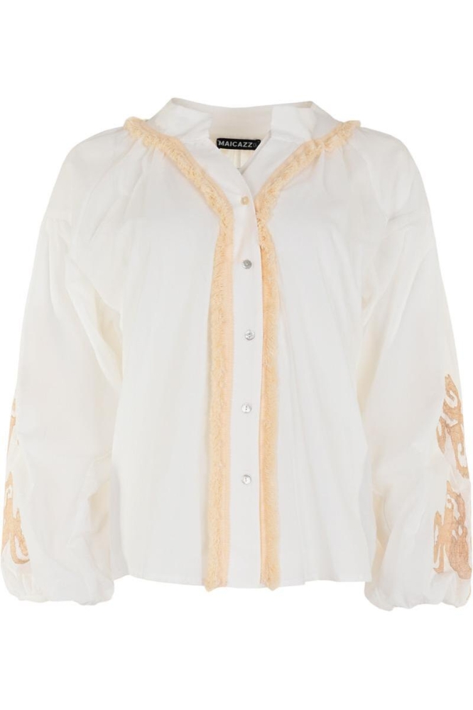 FEMM BLOUSE SU23 20 303 OFF WHITE