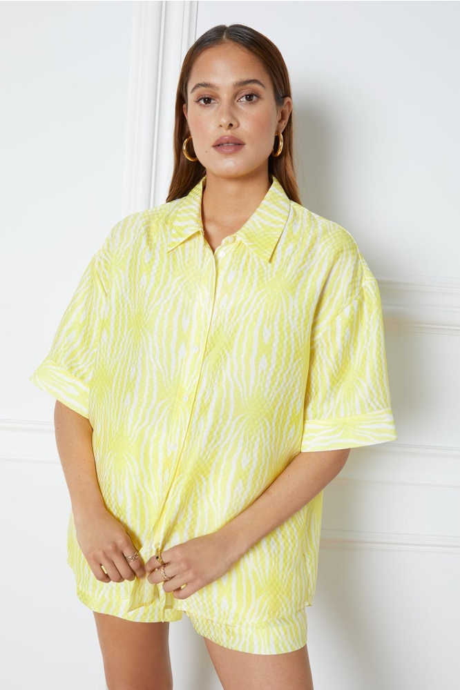 ALANA BLOUSE R2305956110 400 YELLOW