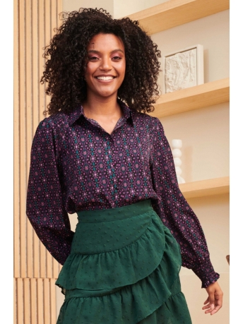 Lofty Manner Blouse BLOUSE ELIA OL02 1 703 multi crystal print