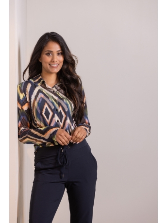 AndCo Woman Blouse LOTTE S DIAMOND BL273 36085 CG-Graphite (Multi)
