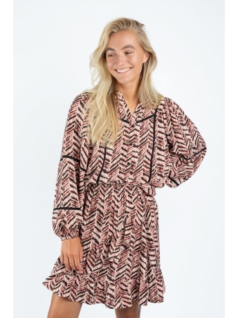 Fluresk Blouse MASE BLOUSE 23NHF19 ZAND/ROUGE