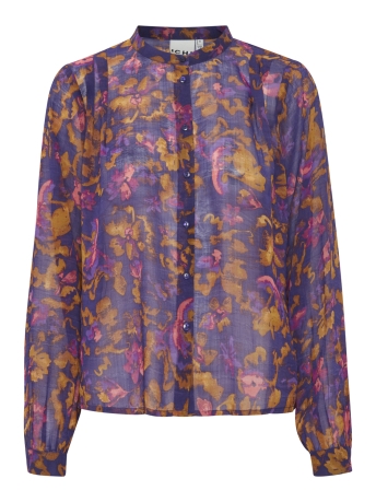 Ichi Blouse IHPERNILLY SH 20119259 202168 PURPLE MULTI FLOWER