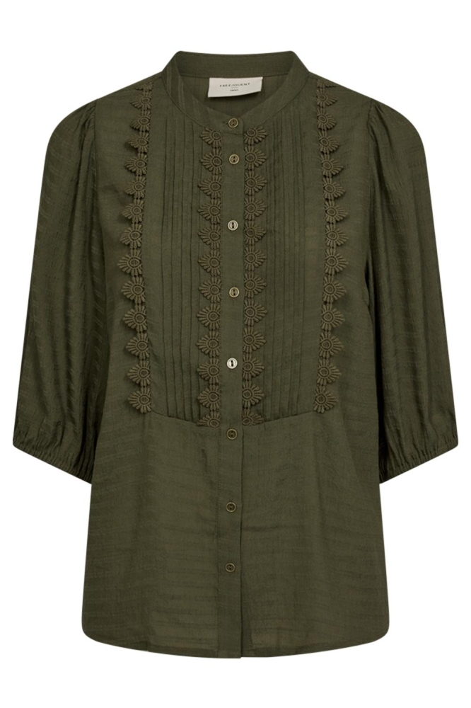 FQSHU BLOUSE 202214 OLIVE NIGHT
