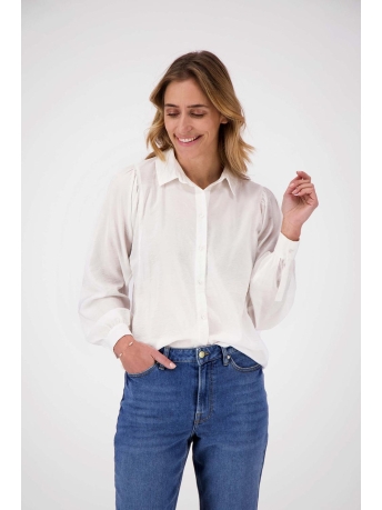 Zusss Blouse BLOUSE MET WIJDE MOUWEN 0304 041 0500 WIT