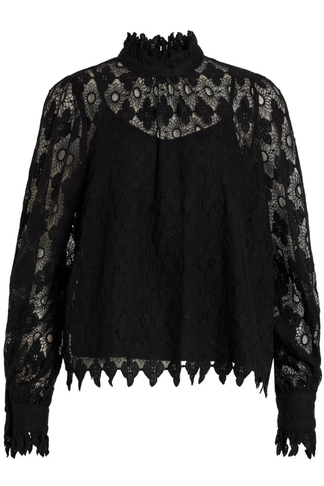 VISANDRINE LS TOP 14088941 BLACK