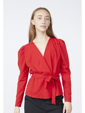 SisterS point Blouse NASA LS 15886 RUBY