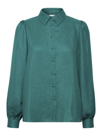 Ichi Blouse IHRANJET SH 20119696 185025 QUETZAL GREEN