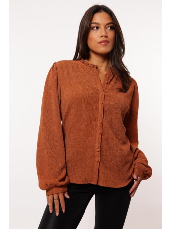 Fluresk Blouse IVA BLOUSE 23WHF06 KASTANJE