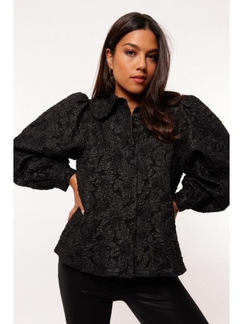 Fluresk Blouse LIO BLOUSE 23WQF01 ZWART