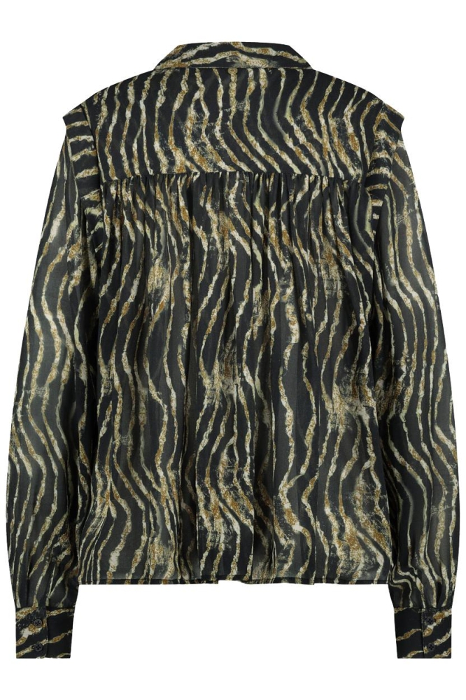 AGNES BLOUSE W23 124 BRONZE TIGER