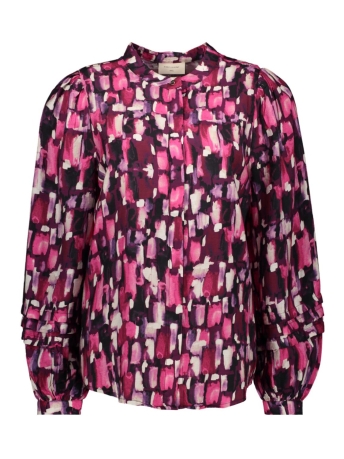 Freequent Blouse FQMALONA SHIRT 202957 BLACK W LOVE POTION