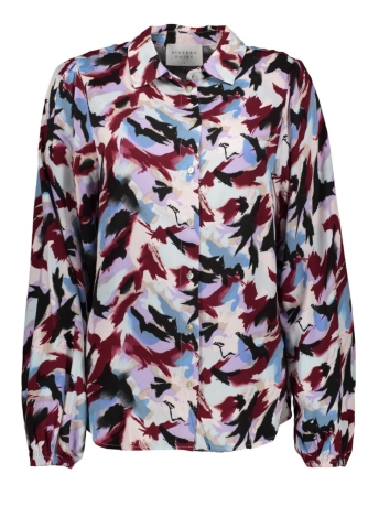 SisterS point Blouse EBBEY SH57 16548 PORT/BLUE