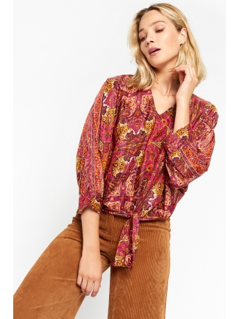 LolaLiza Blouse C JODY W23 05702253 CORAL PINK 