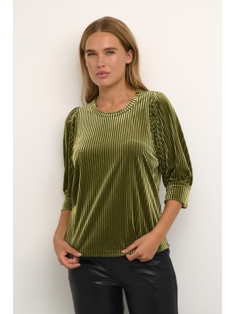 Kaffe T-shirt KACACA BLOUSE 10503887 170636 GREEN MOSS