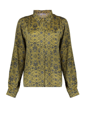 Geisha Blouse BLOUSE MET PRINT 33646 20 Cactus