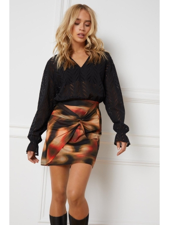 Refined Department Blouse JENNA R2309940247 999 BLACK