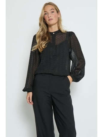 Peppercorn Blouse PUK HAWA SHIRT PC7642 9000MET BLACK METALLIC