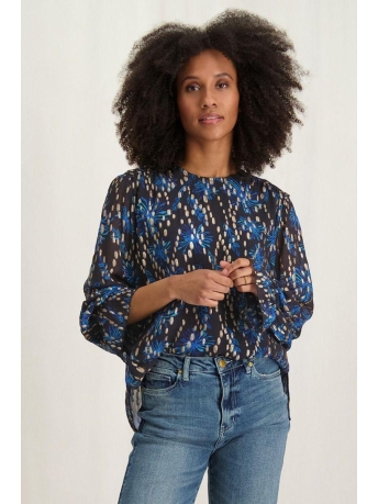 Circle of Trust Blouse FAY BLOUSE OW23 31 1059 BLUE FLOWERS