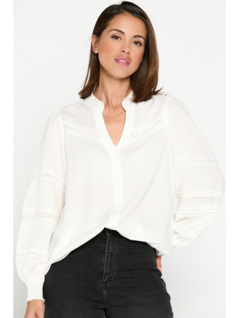 LolaLiza Blouse C SOKKA 05702249 OPTICAL WHITE
