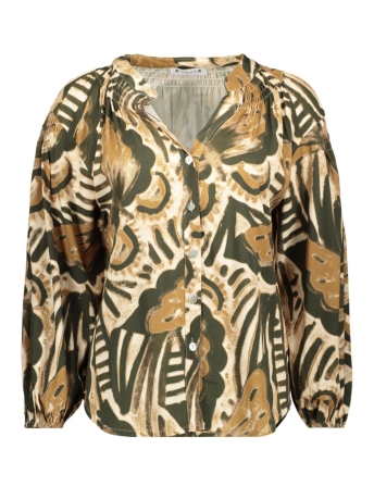Soul Touch Blouse AMBER VLINDER BROWN/SAND
