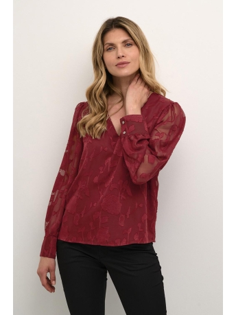 Kaffe Blouse KATULLA BLOUSE 10508023 191531 SUN DRIED TOMATO