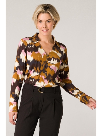 Ivy Beau Blouse SIAN 4001221 BRONZE BROWN MULTI