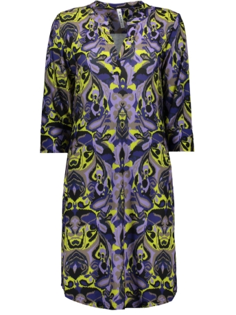Zoso Jurk VALENICA SPLENDOUR BLOUSE 234 0044/0029 PURPLE LIME