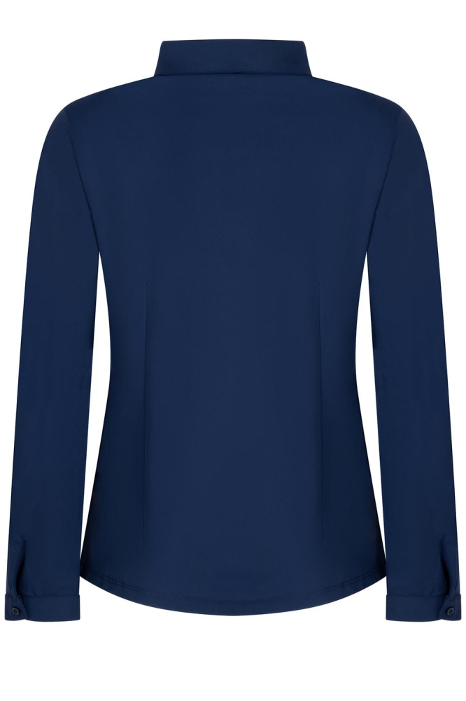 KIM TRAVEL BLOUSE 234 0008 NAVY