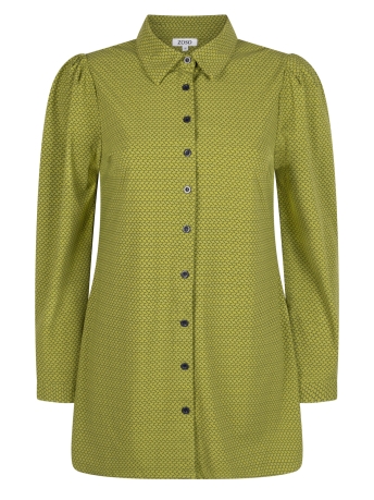 Zoso Blouse HELENE PRINTED TRAVEL BLOUSE 234 0074/0000 OLIVE BLACK