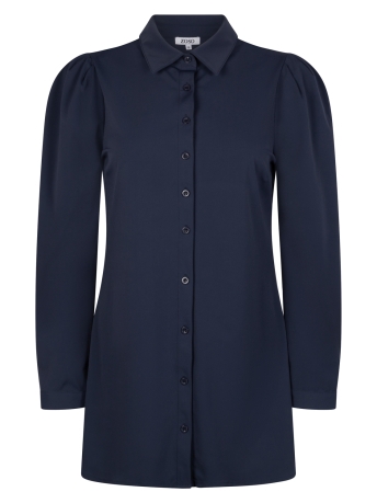 Zoso Blouse EMILY TRAVEL LONG BLOUSE 234 0008 NAVY