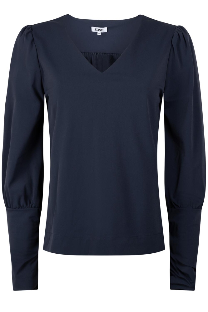 MARGA TRAVEL BLOUSE 234 0008 NAVY