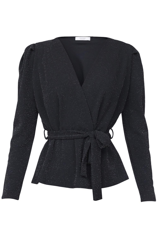 SisterS point zwarte dames blouse