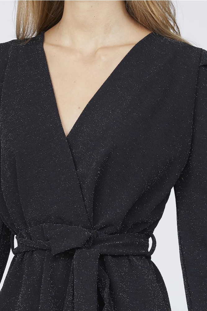 SisterS point zwarte dames blouse